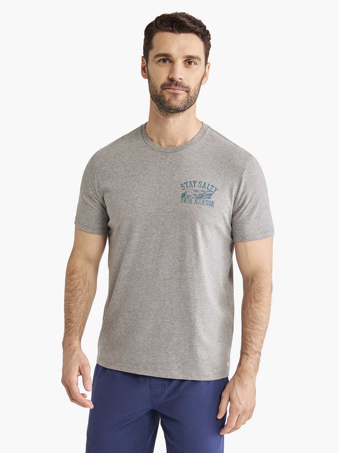 Kismet Graphic Tee | Boat Adventure - Heather Grey