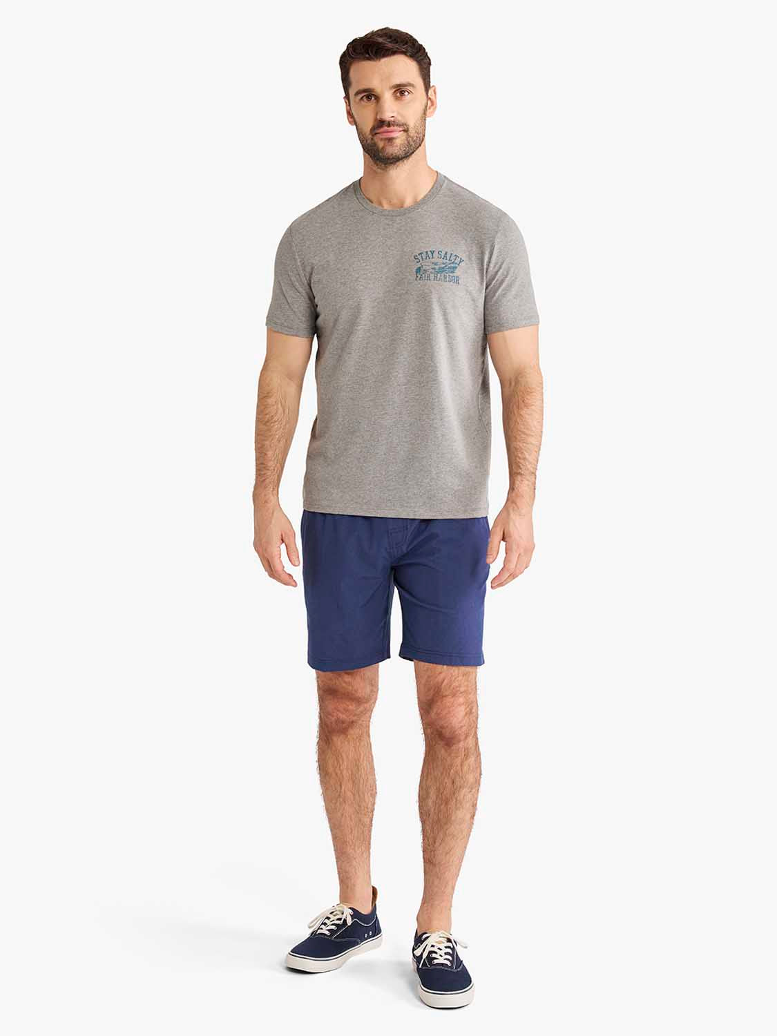 Kismet Graphic Tee | Boat Adventure - Heather Grey