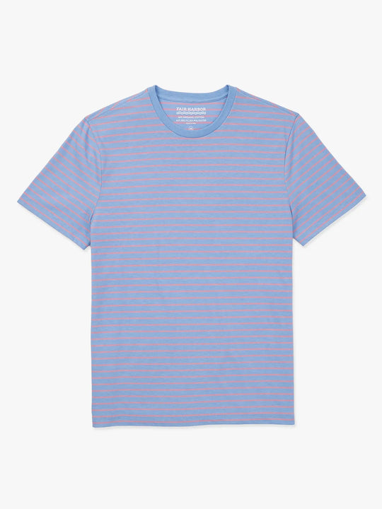 Kismet Tee | Light Blue Sailing Stripe