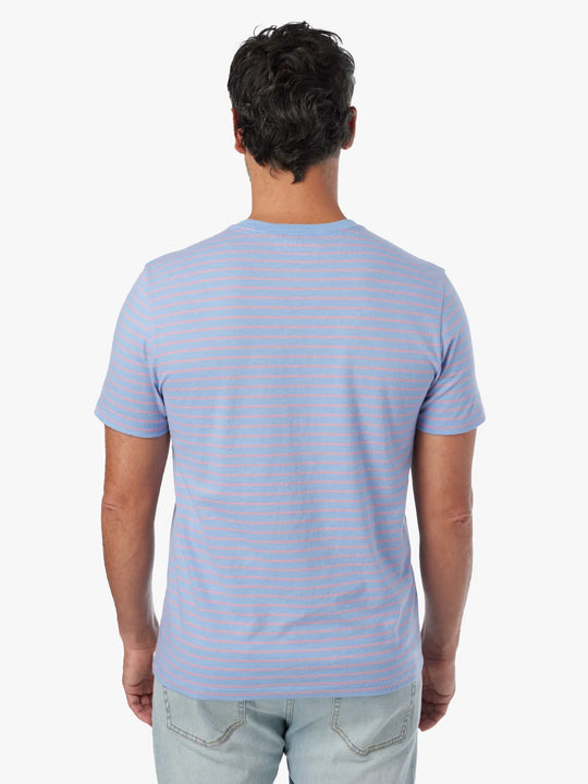 Kismet Tee | Light Blue Sailing Stripe