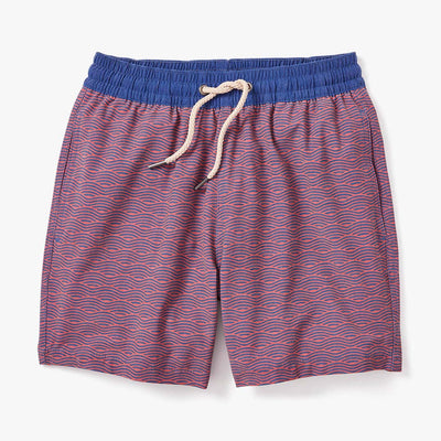 Kids Bayberry Trunk | Red Waves