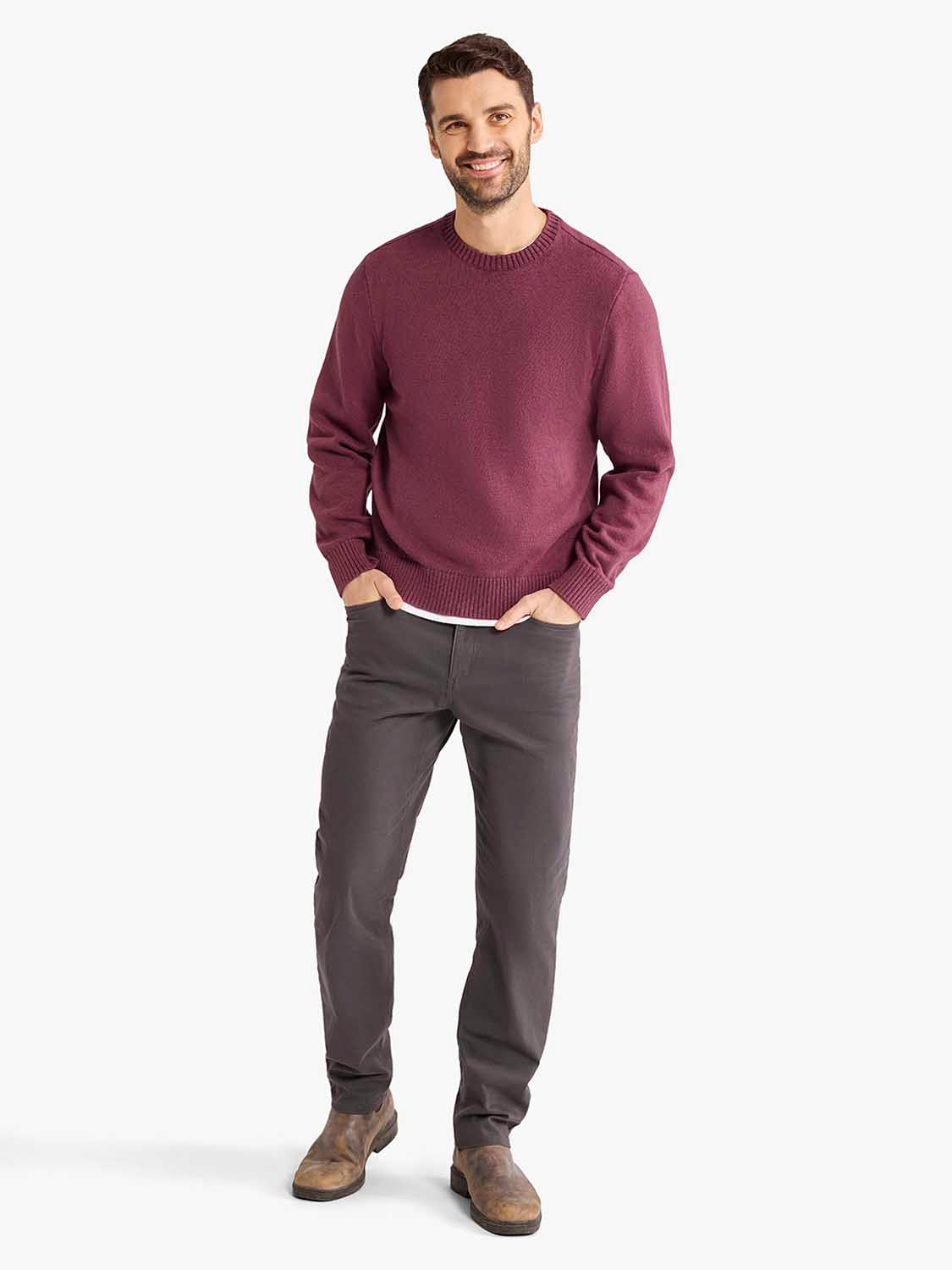 Local Crew Sweater | Burgundy