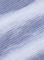 Thumbnail 5 of The Island Linen Shirt | Wave Blue Stripe