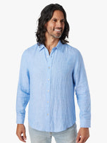 Thumbnail 2 of The Island Linen Shirt | Wave Blue