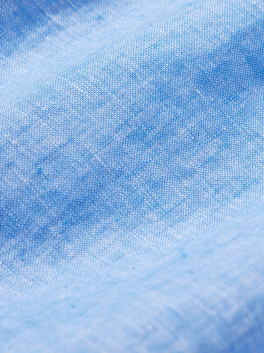 The Island Linen Shirt | Wave Blue