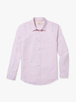 Thumbnail 1 of The Island Linen Shirt | Pink Stripe