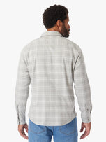 Thumbnail 3 of The Lightweight Seaside Flannel | Light Grey Plaid