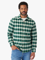 Thumbnail 2 of The Lightweight Seaside Flannel | Coastal Forest Plaid