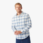 Thumbnail 2 of The Lightweight Seaside Flannel - blue-wharf-plaid-lightweight-seaside-flannel
