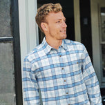 Thumbnail 6 of The Lightweight Seaside Flannel - blue-wharf-plaid-lightweight-seaside-flannel