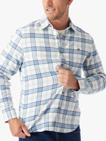 Thumbnail 4 of The Lightweight Seaside Flannel | Blue Wharf Plaid