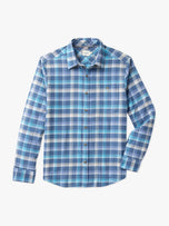 Thumbnail 1 of The Lightweight Seaside Flannel | Blue Waves Plaid