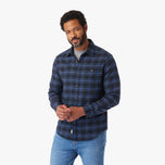Thumbnail 3 of The Lightweight Seaside Flannel - deep-blues-plaid-lightweight-seaside-flannel