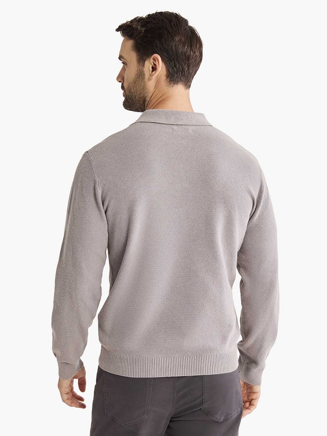 Mariner Long Sleeve Polo | Seastone