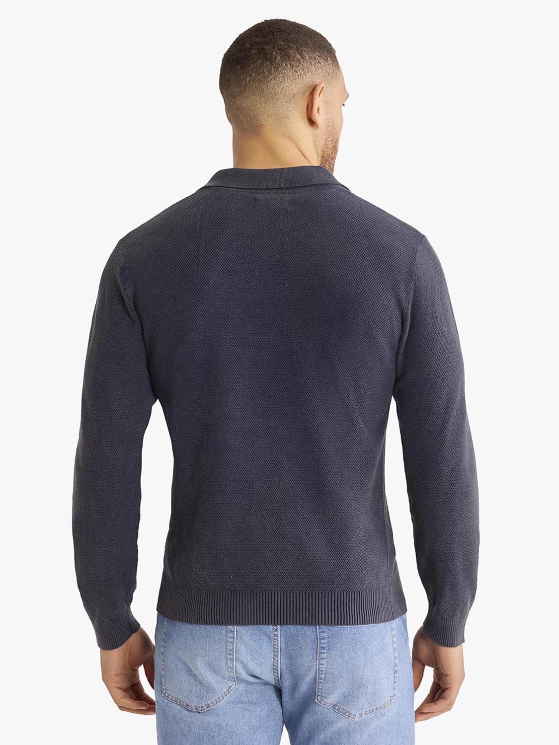 Mariner Long Sleeve Polo | Navy