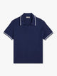 Neptune Sweater Polo | Navy