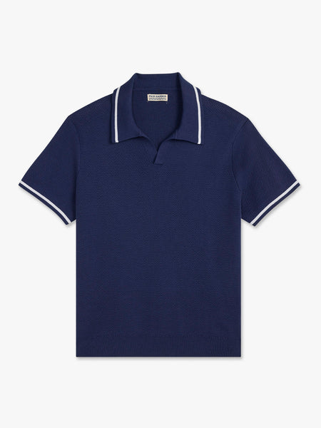 トップス NOAH / Sweater Polo 25SS Navy : M Noah - Sweater Polo in Navy – Stoy