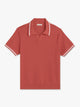 Neptune Sweater Polo | Washed Red