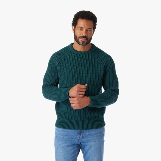 deep-green-seawool-neptune-sweater