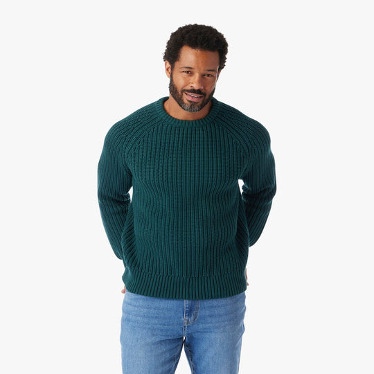 deep-green-seawool-neptune-sweater