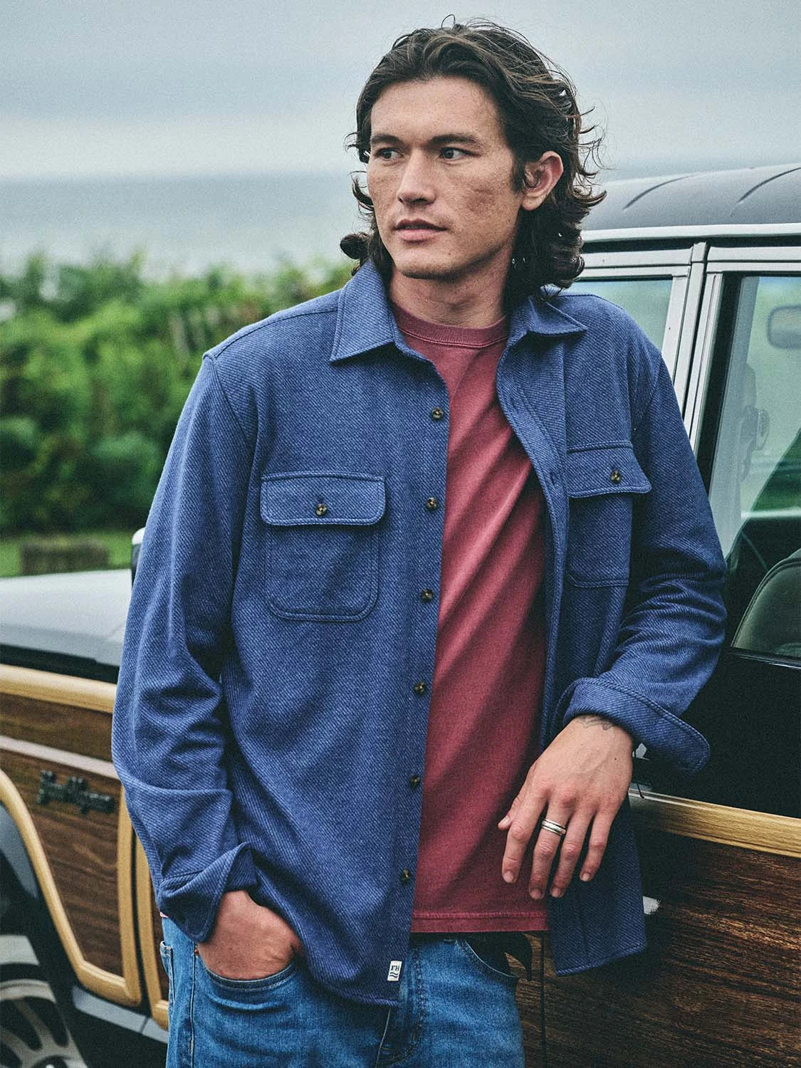 Dunewood Flannel | Navy Twill