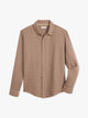 Oasis Long Sleeve Button Up | Sandbar Waffle Stripe