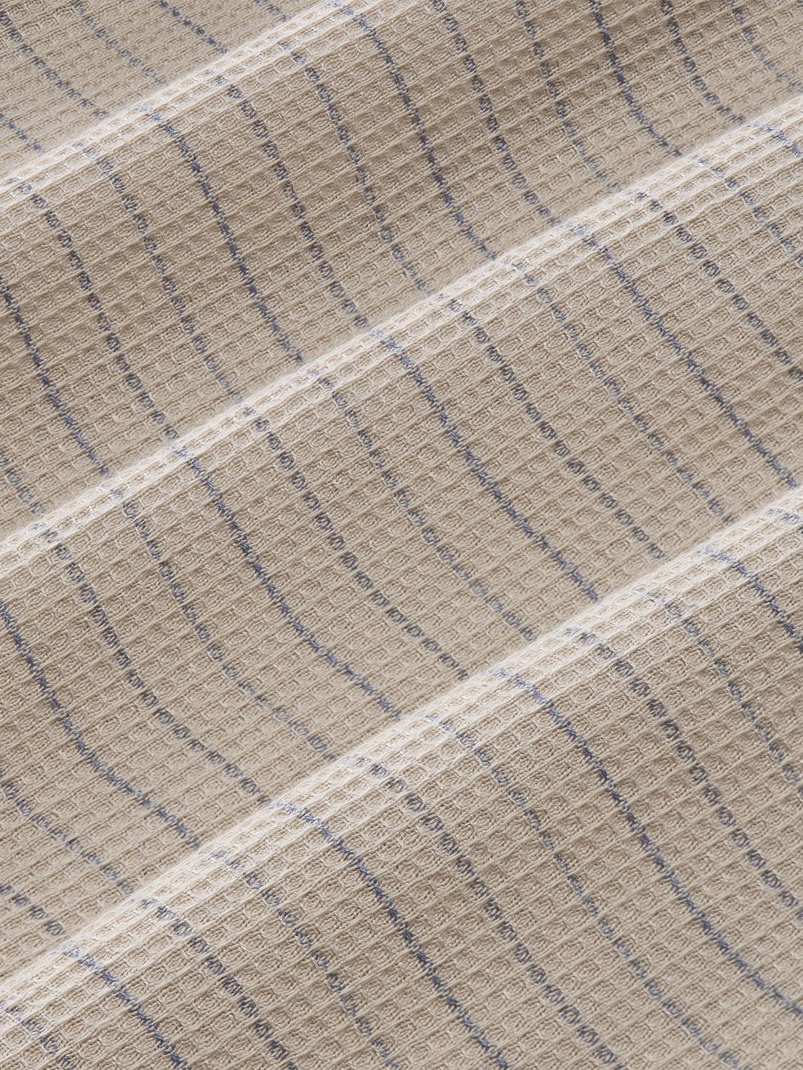 Oasis Long Sleeve Button Up | Beachwood Waffle Stripe