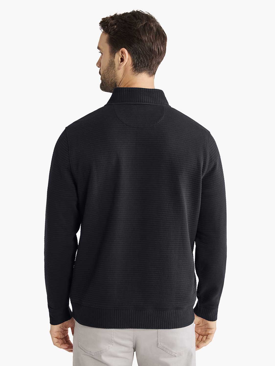 Overlook Quarter Zip | Black