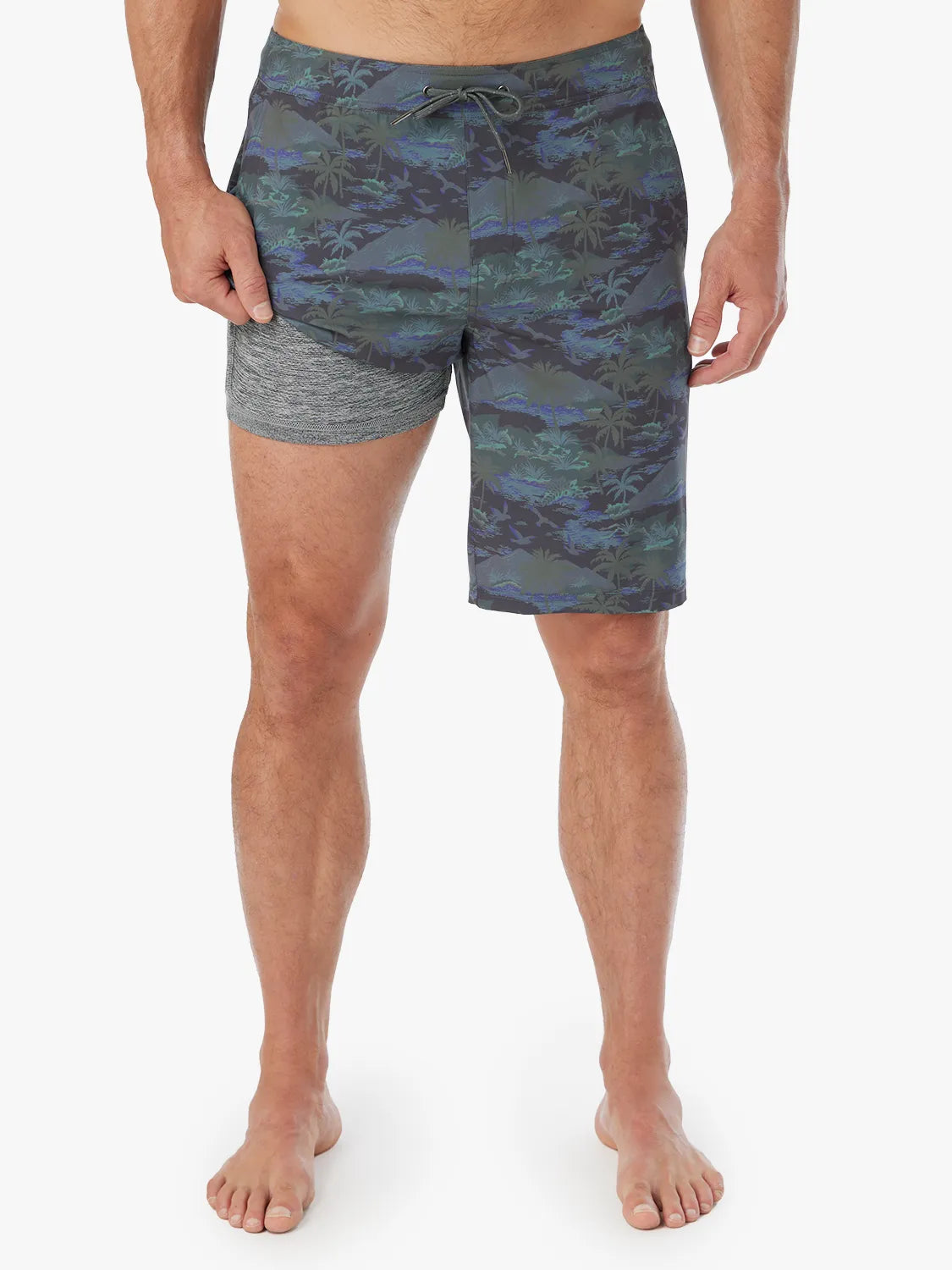 Ozone Board Short | Tropical Camo