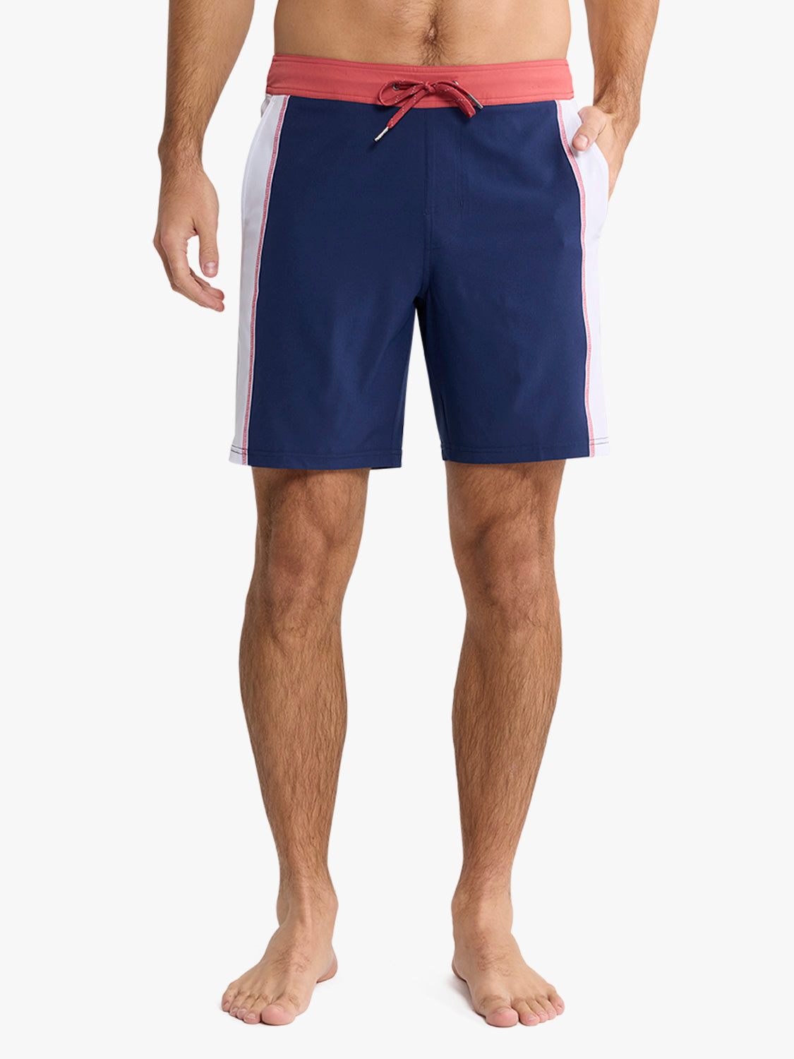 Ozone Board Short | Navy Red Sail