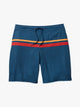 Ozone Board Short | Red Comp Stripe