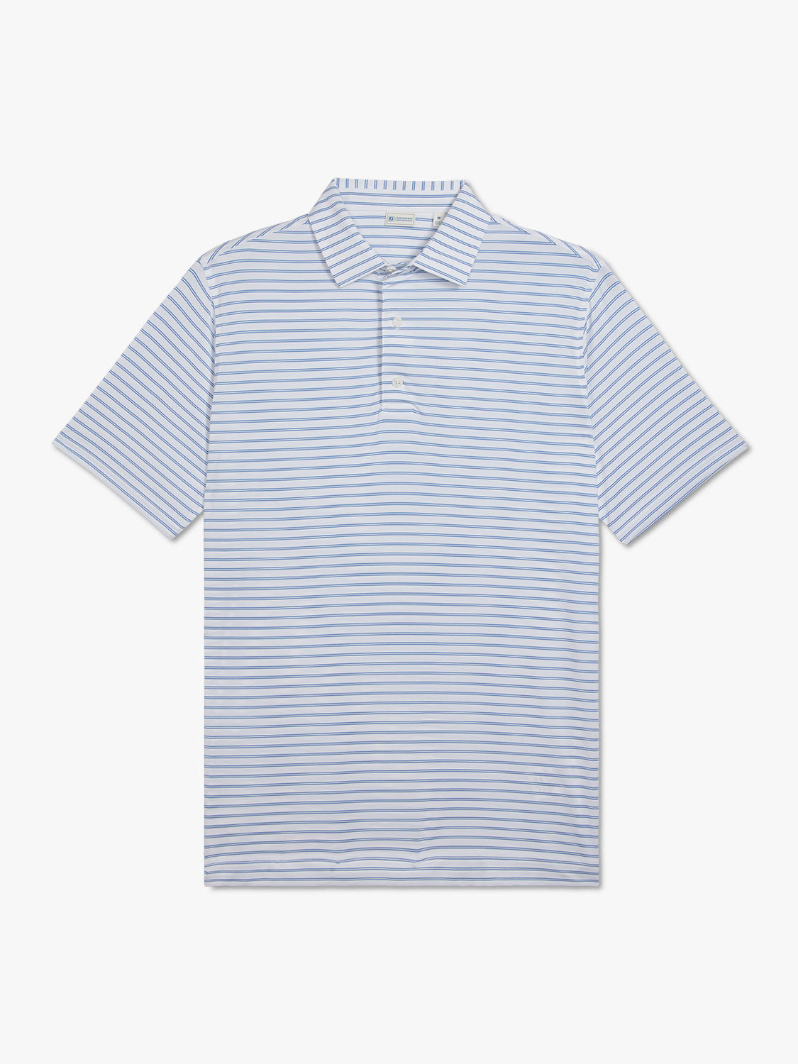 Lisle Polo | Coastal Blue Stripe