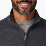 Thumbnail 9 of The Seawool Larchmont Quarter-Zip | Charcoal