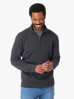 Thumbnail 4 of The Seawool Larchmont Quarter-Zip | Charcoal