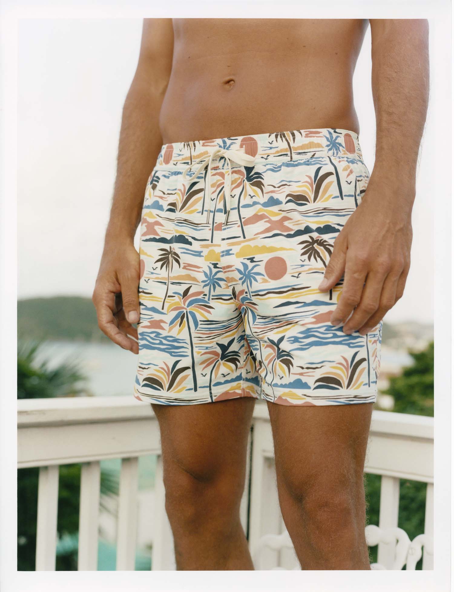 Bungalow Trunk | Red Sailing Stripe