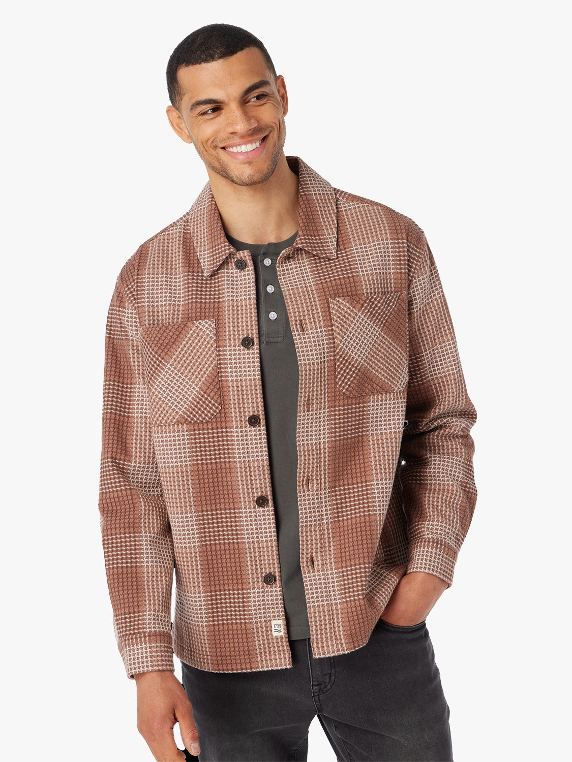 Riptide Shirt Jacket | Waffle Oak