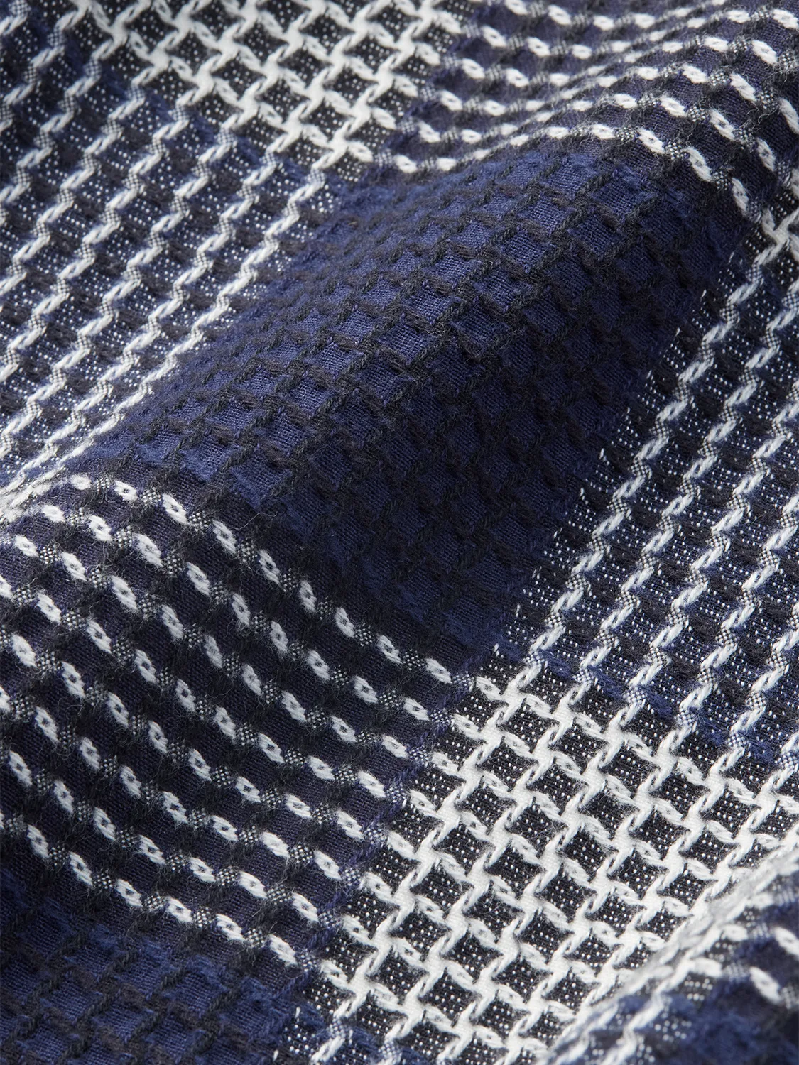 Riptide Shirt Jacket | Waffle Navy