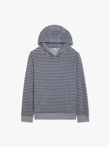 Ravello Terry Hoodie | Nautical Stripe