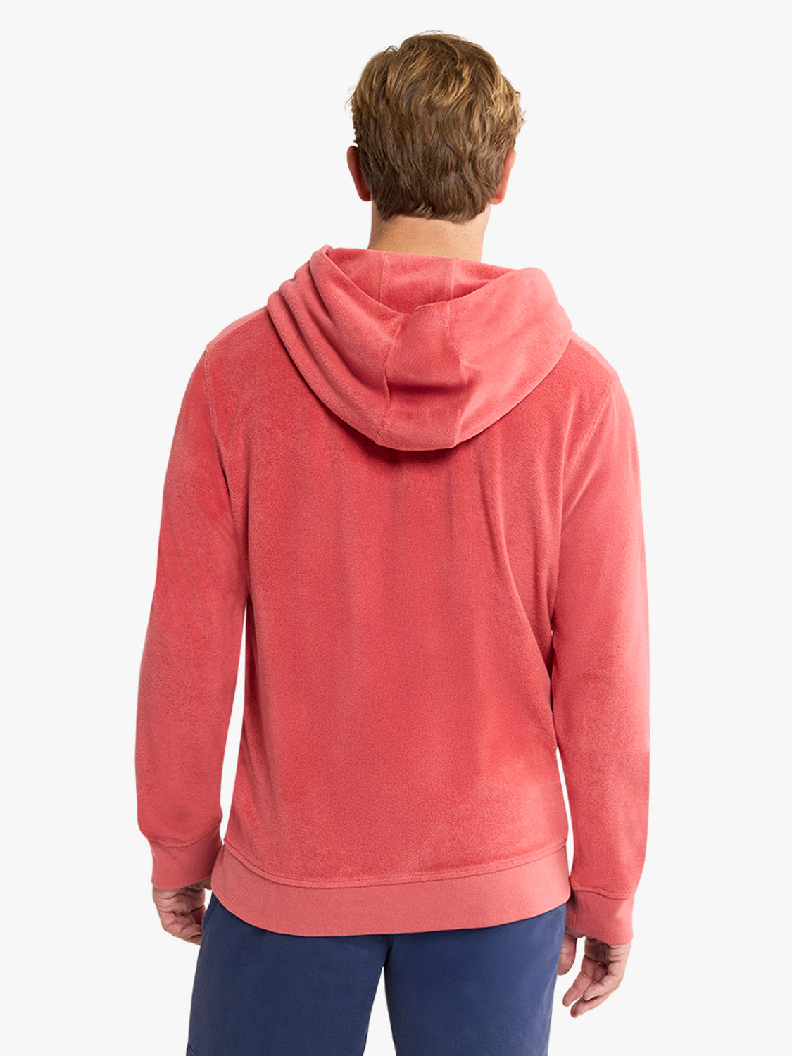 Ravello Terry Hoodie | Coastal Red - FJ EXCLUSIVE