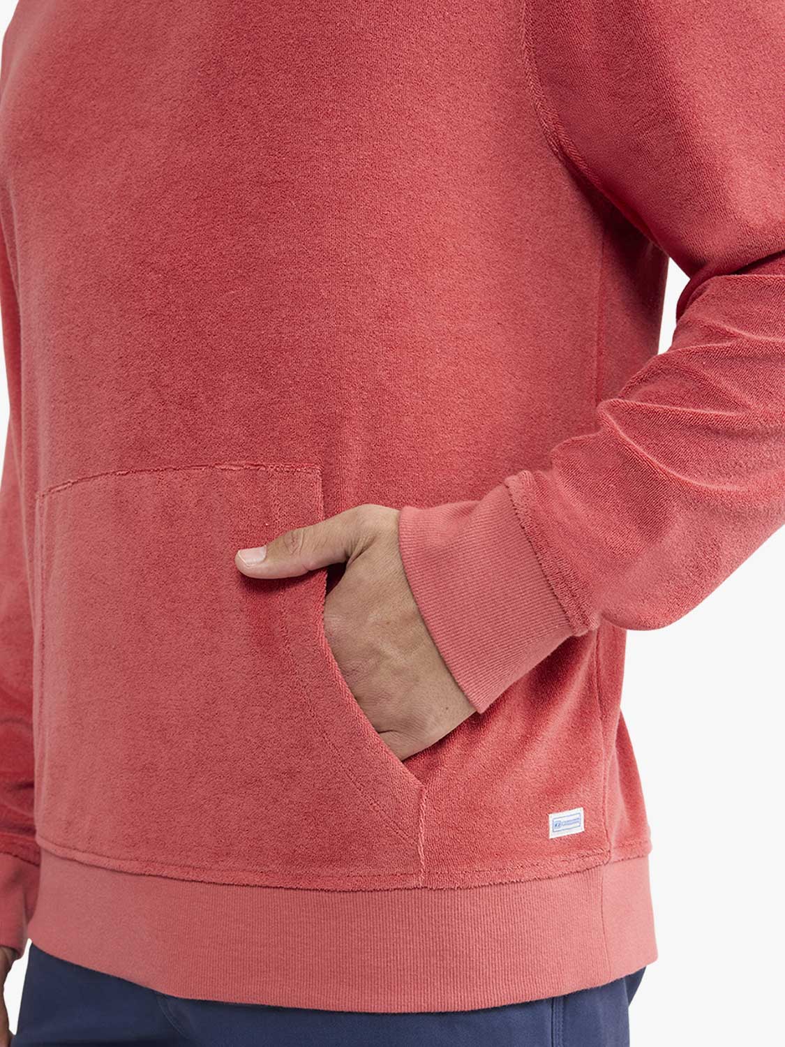 Ravello Terry Hoodie | Coastal Red - FJ EXCLUSIVE