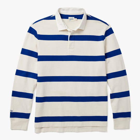 The KD Rugby Shirt - nautical-blue-stripe-kd-rugby-shirt