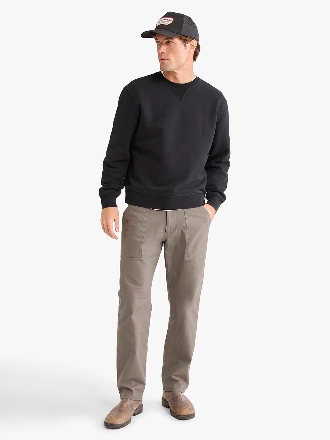 Rover Crewneck | Black