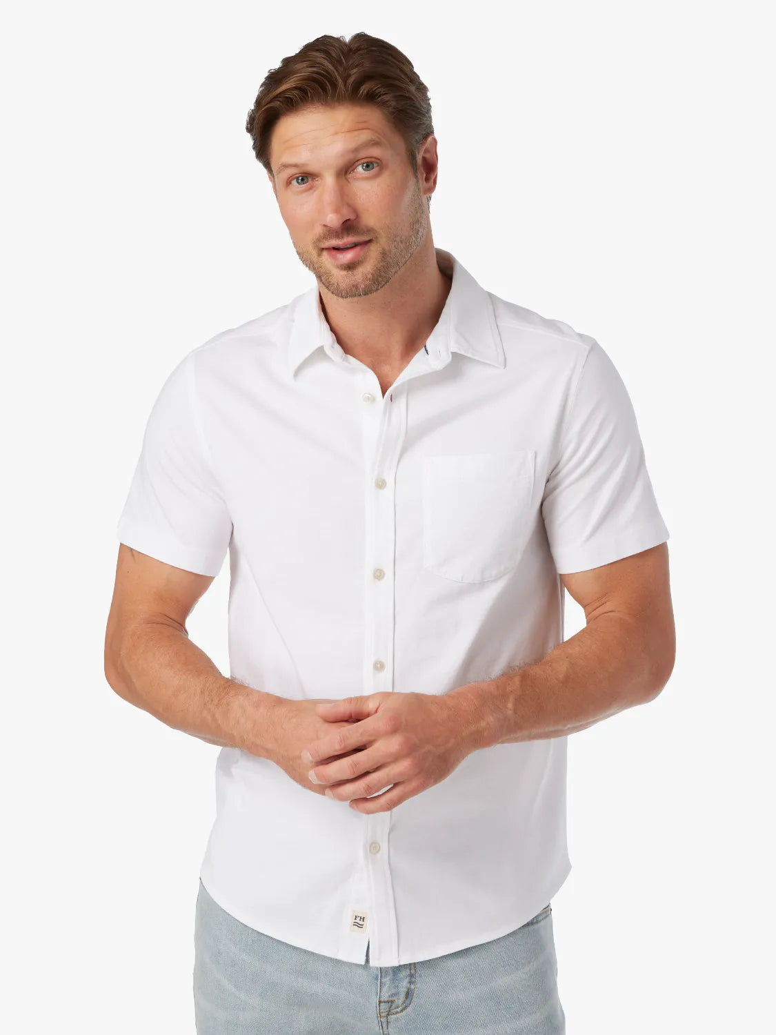 Saltaire Shirt | White