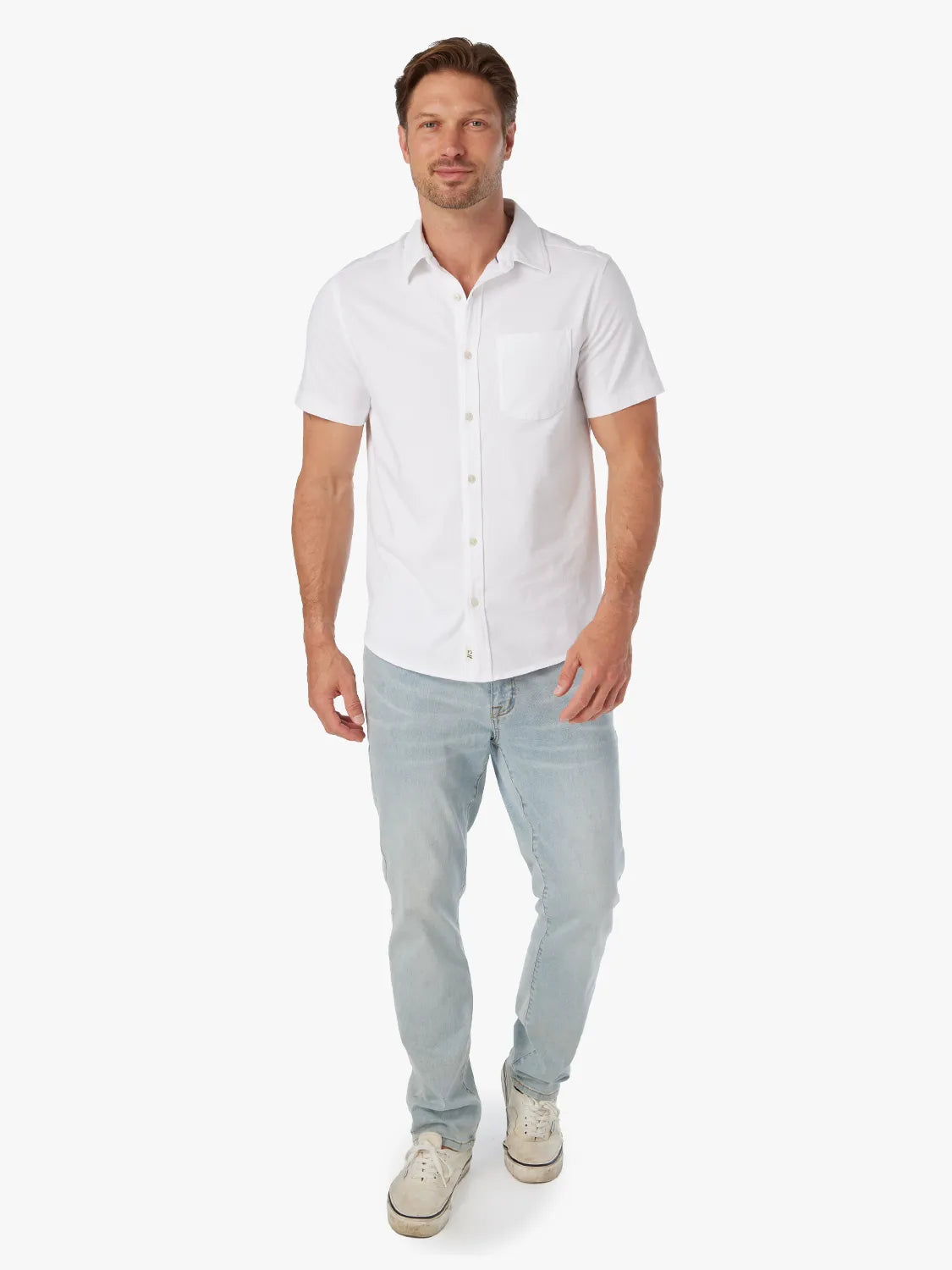 Saltaire Shirt | White