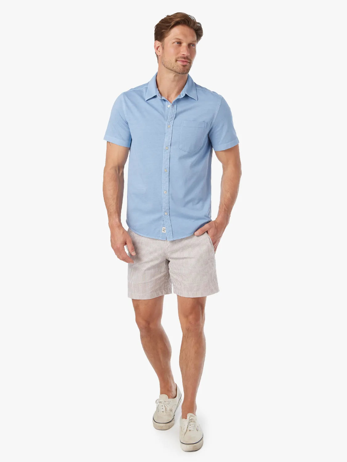 Saltaire Shirt | Light Blue