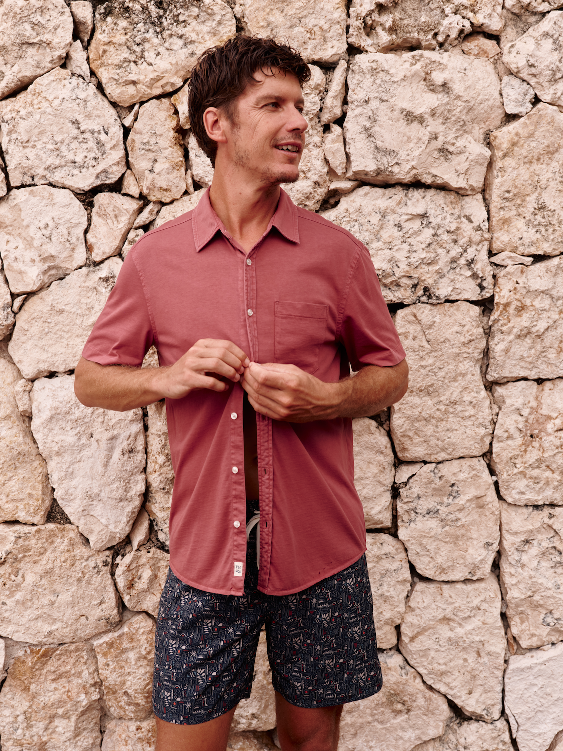 Saltaire Shirt | Red