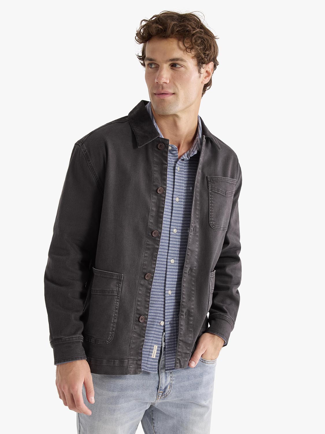 Seaport Chore Jacket | Black