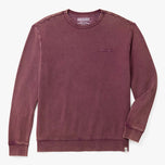 Thumbnail 1 of The Vintage-Washed Saltaire Crewneck - burgundy-saltaire-crewneck