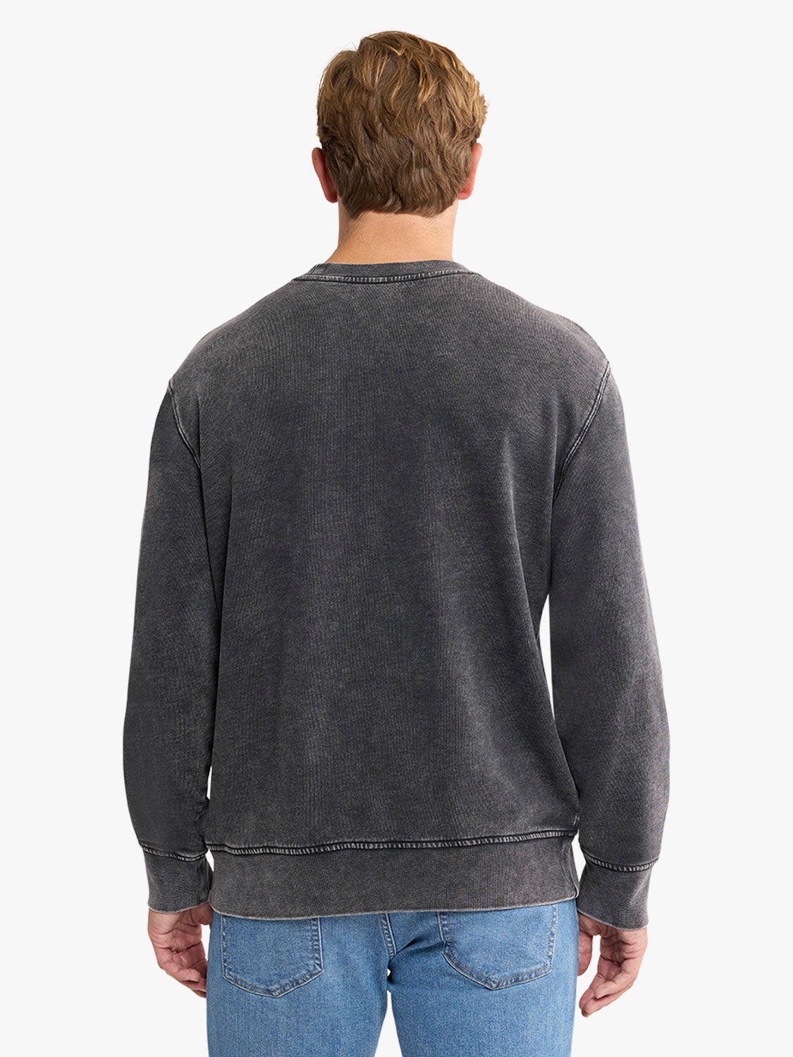 Saltaire Crewneck | Black