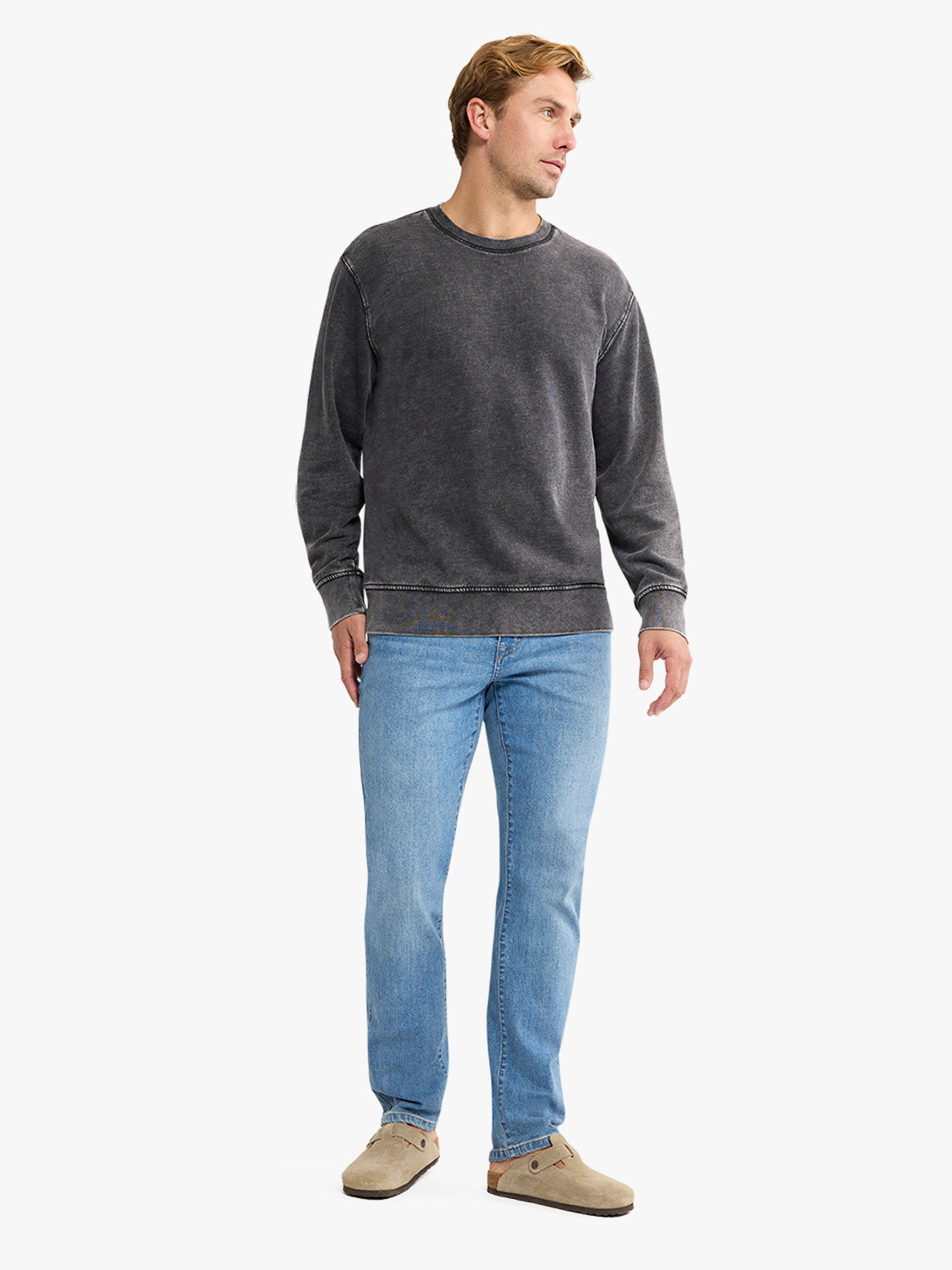 Saltaire Crewneck | Black